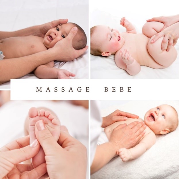 Massage bébé - atelier d'apprentissage avec Les Bras de Luciana