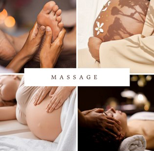 le massage post-natal par Isabelle Bourel - les bras de Luciana