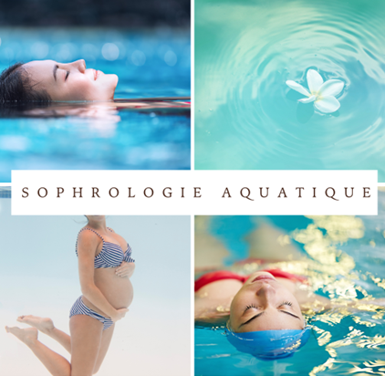 Sophrologie aquatique avec les bras de Luciana